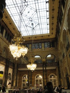 Lobby at Hilton Paris
